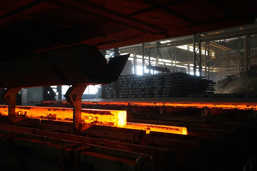 UK Business Secretary Peter Kyle at Tata Steel Port Talbot plant announcing doubled steel tariffs to 50% to safeguard UK steel production and protect jobs