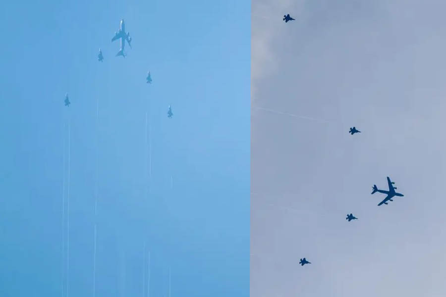 US jets have left eastern England as speculation rises over American military involvement in the Iran-Israel conflict.