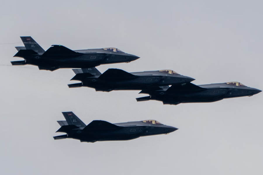 Iran claims a second US F-35 fighter jet has been shot down over central Iran, with state media reporting low chances of pilot survival.