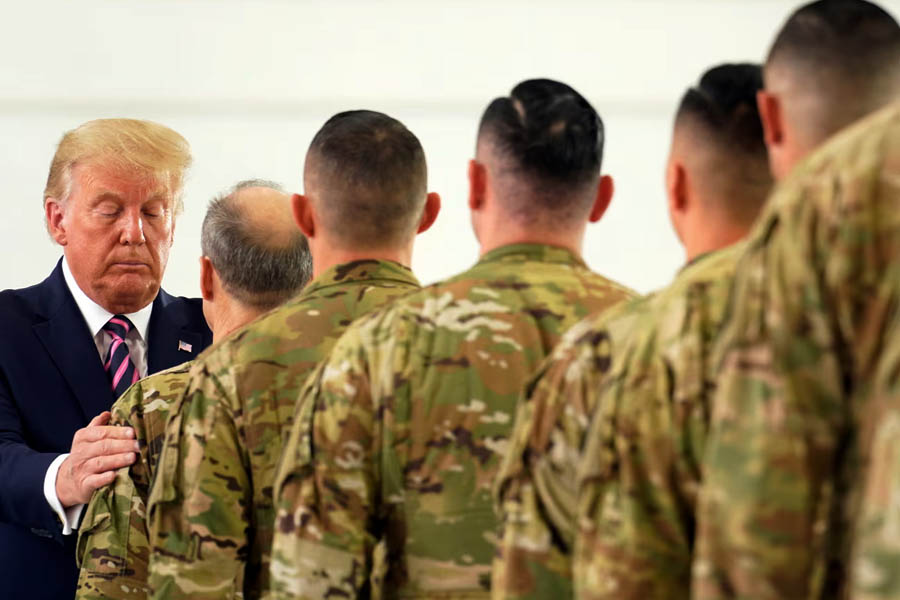 The US president says he’s deploying 2,000 troops to Los Angeles amid immigration protests.