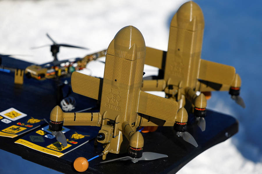 Ukrainian President Volodymyr Zelenskyy discussing US request for Ukraine’s counter-drone technology to intercept Iranian Shahed drones in the Middle East.