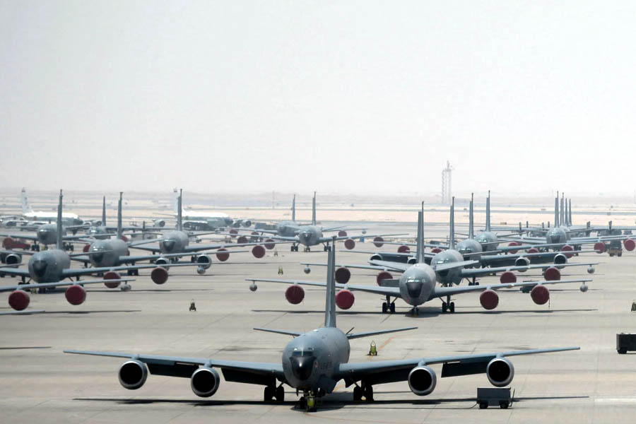 US withdraws key personnel from al-Udeid Airbase in Qatar during heightened Middle East tensions involving Iran and US allies.