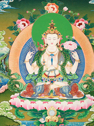 Vajrasatwa Thangka