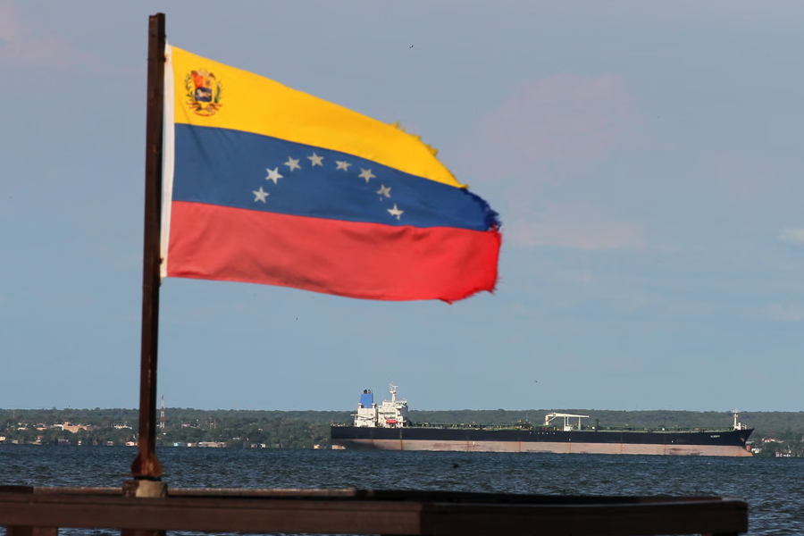 Venezuelan flag oil tanker