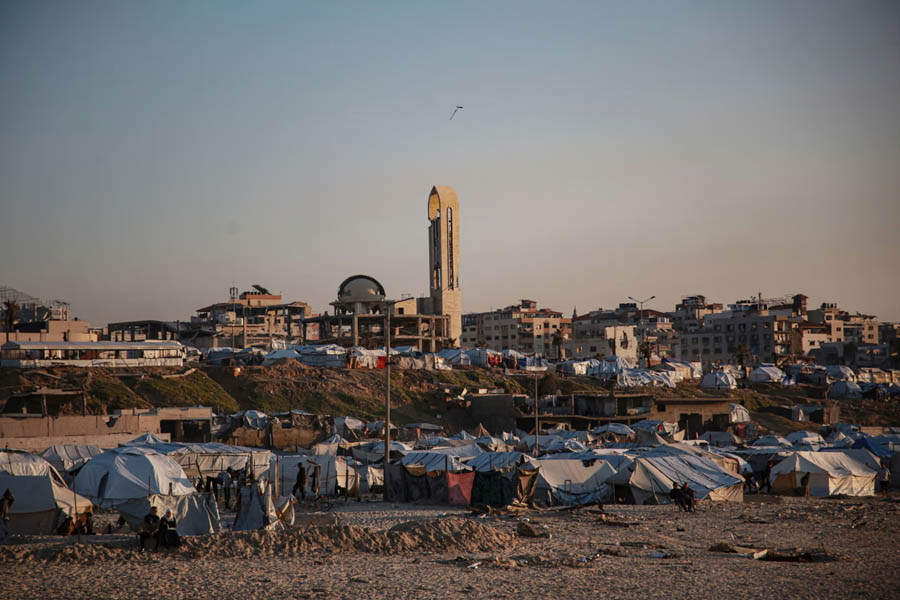 White House announcement of the Gaza board of peace under Donald Trump as part of phase two of the US-brokered Gaza ceasefire plan.