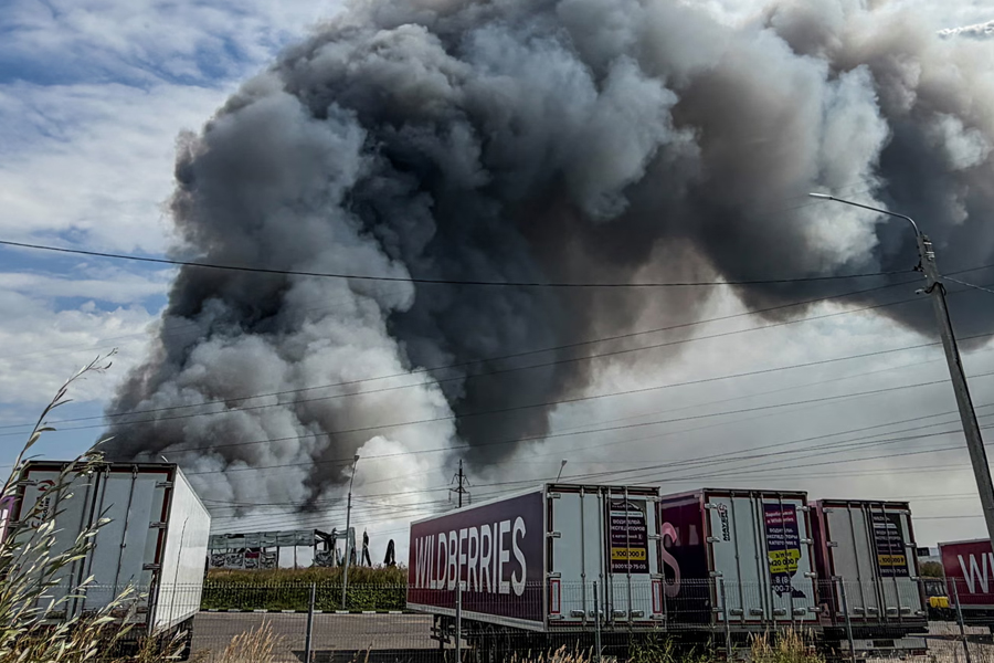 Wildberries logistics fire
