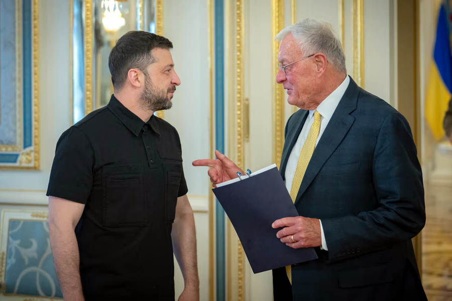 Zelenskyy praises US arms deal as Trump sends Patriot missiles to Ukraine, funded by EU allies.